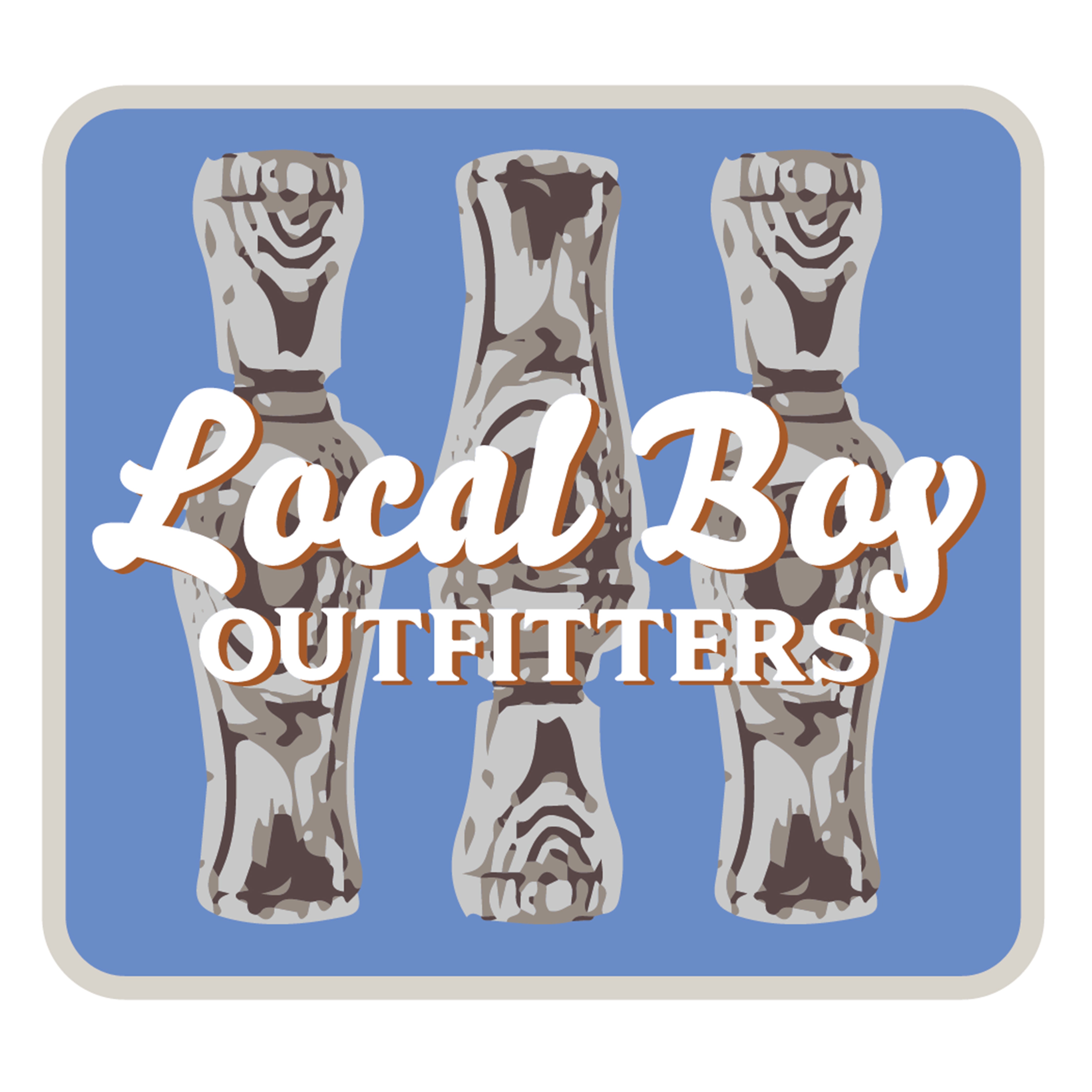 Triple Reed Decal – Local Boy Outfitters