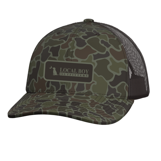 Youth Logo Patch Trucker Hat - Localflage OD