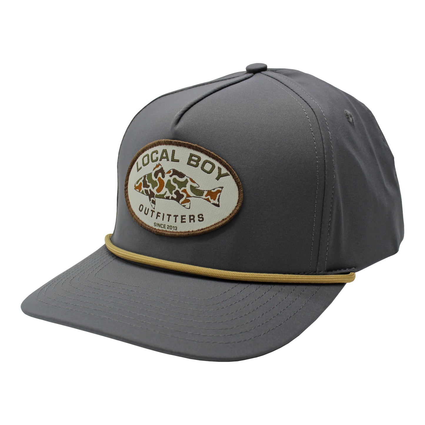 Youth Vintage Redfish Patch Rope Hat