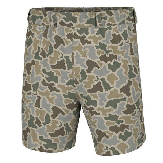 Volley Shorts - Sand Dog & Moon Camo