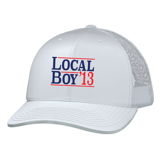 Vote '13 Embroidery Hat - White