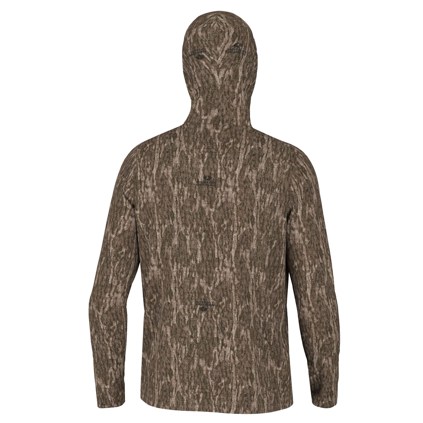 Mossy Oak® Waffle Half Zip Hoodie - Mossy Oak Bottomland