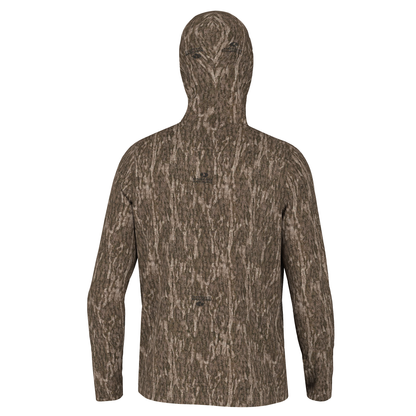 Mossy Oak® Waffle Half Zip Hoodie - Mossy Oak Bottomland