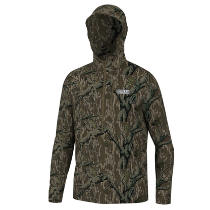 Mossy Oak® Waffle Half Zip Hoodie - Mossy Oak® Treestand