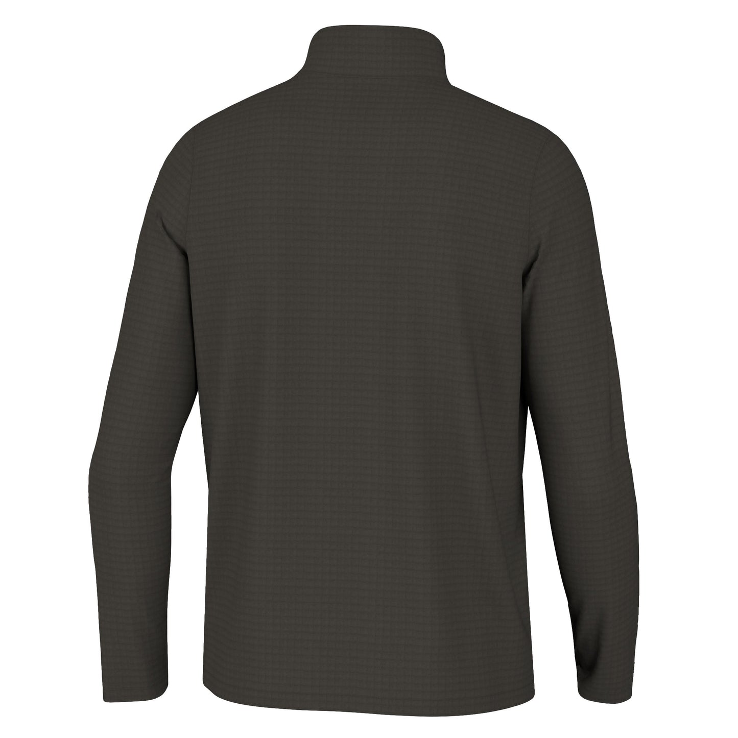 Waffle Half Zip - Olive Green