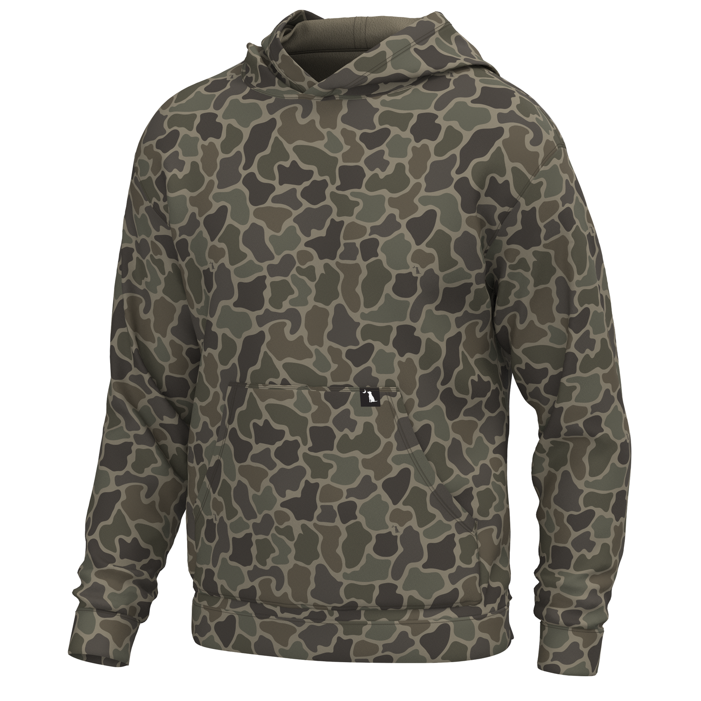Youth Hilltop Hoodie - Brush Camo