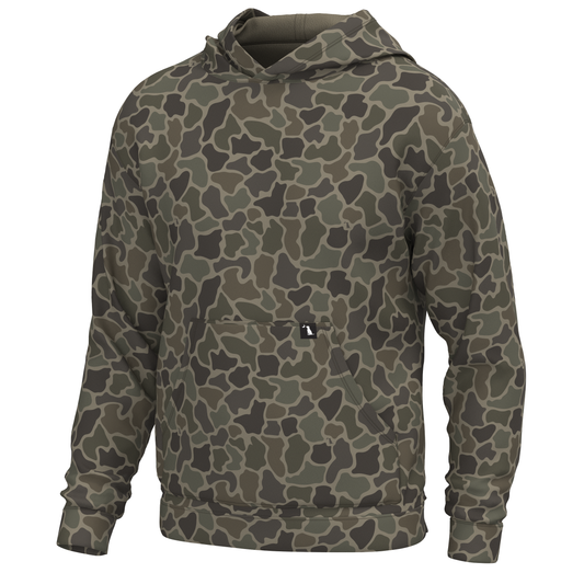 Youth Hilltop Hoodie - Brush Camo