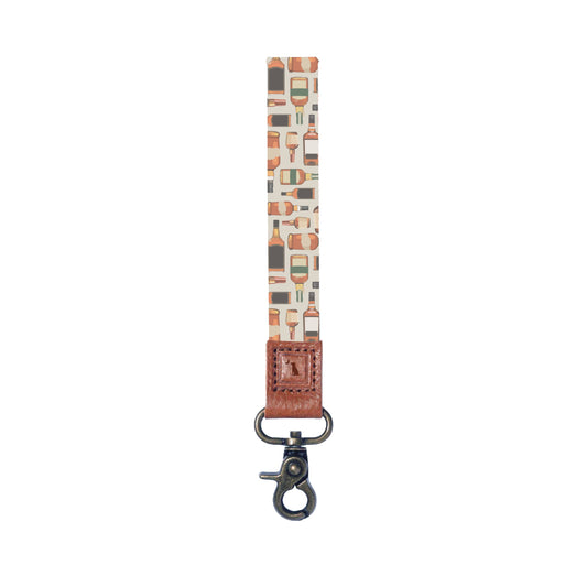 Wrist Lanyard - Sand Bourbon