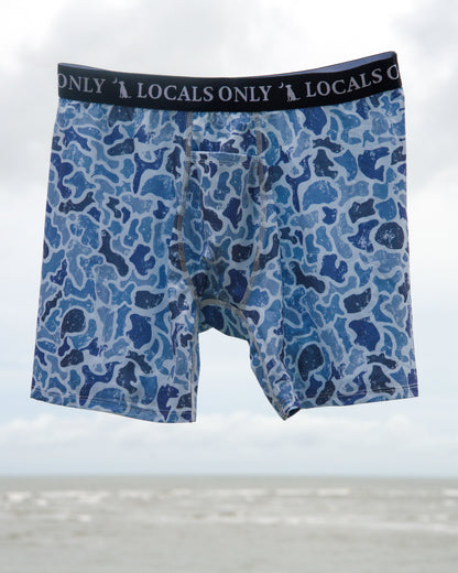 Boxer Briefs - Distressed LCF Cobalt