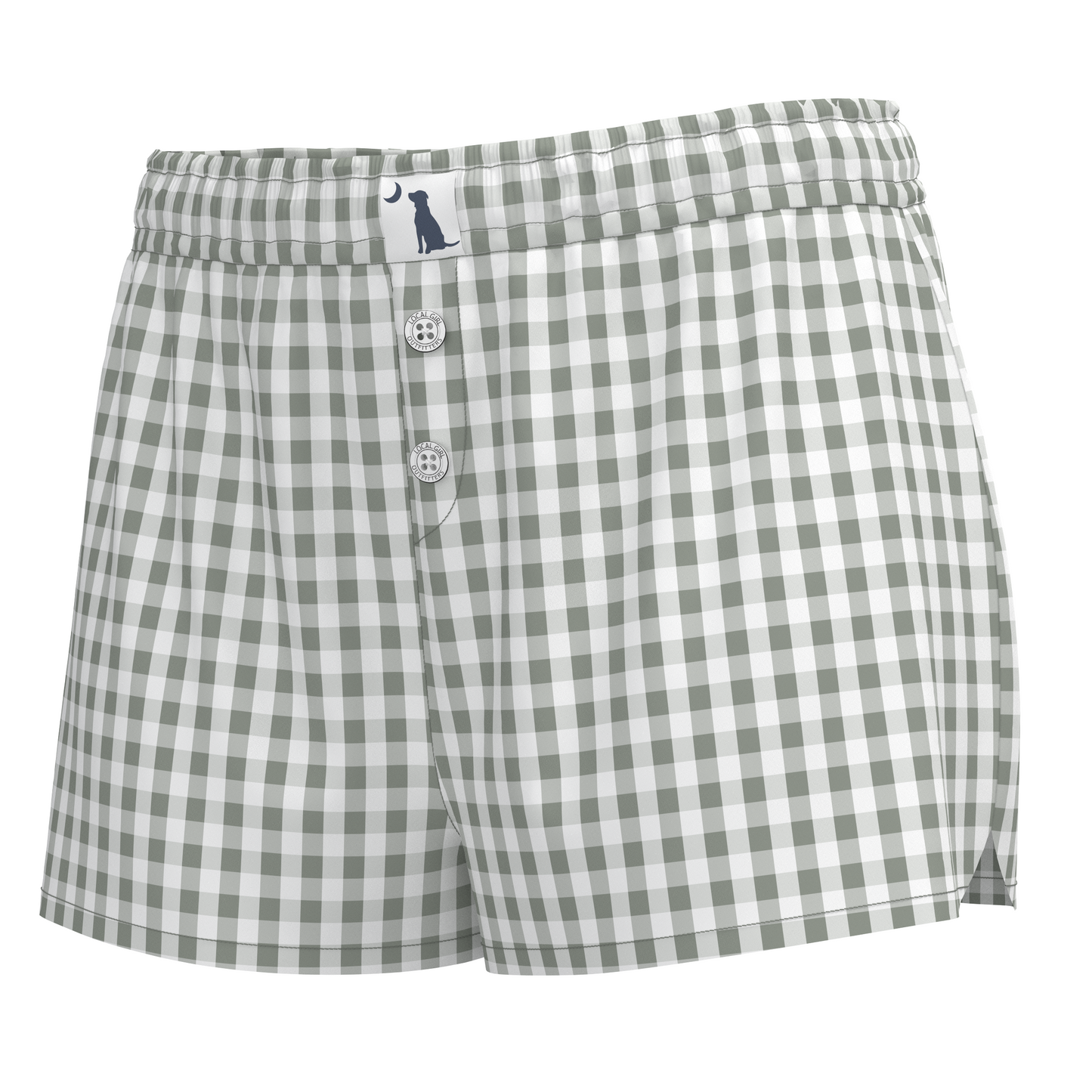 Local Girl Boxer Shorts - Sage