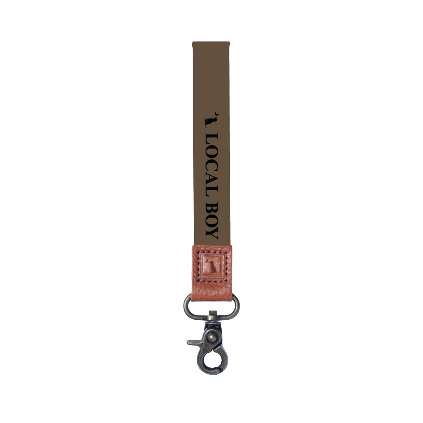 Brown Wrist Lanyard