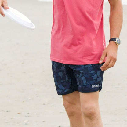 Wando Swim Trunk - Blue Dog & Moon Camo