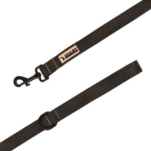 Dog Leash - Black Topo