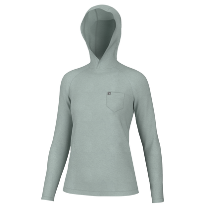 LG Heather-Blend Hoodie - Black