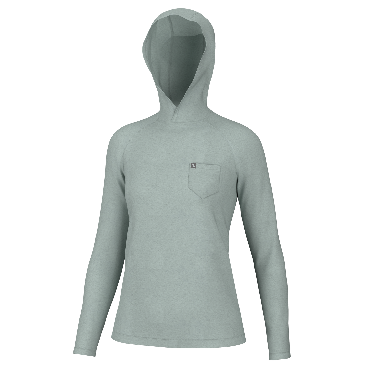 LG Heather-Blend Hoodie - Eucalyptus