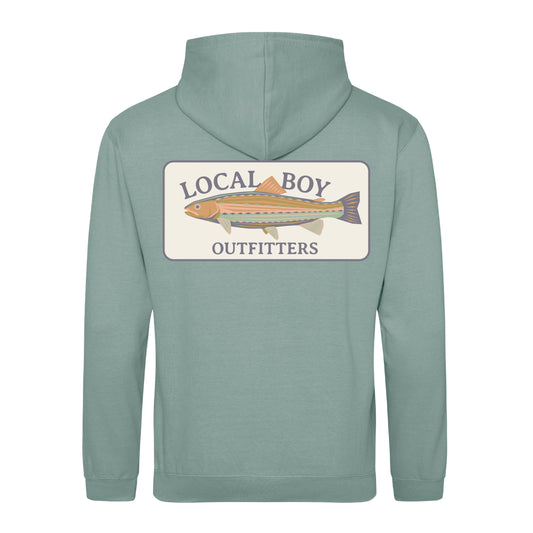 Geo Trout Cotton Hoodie