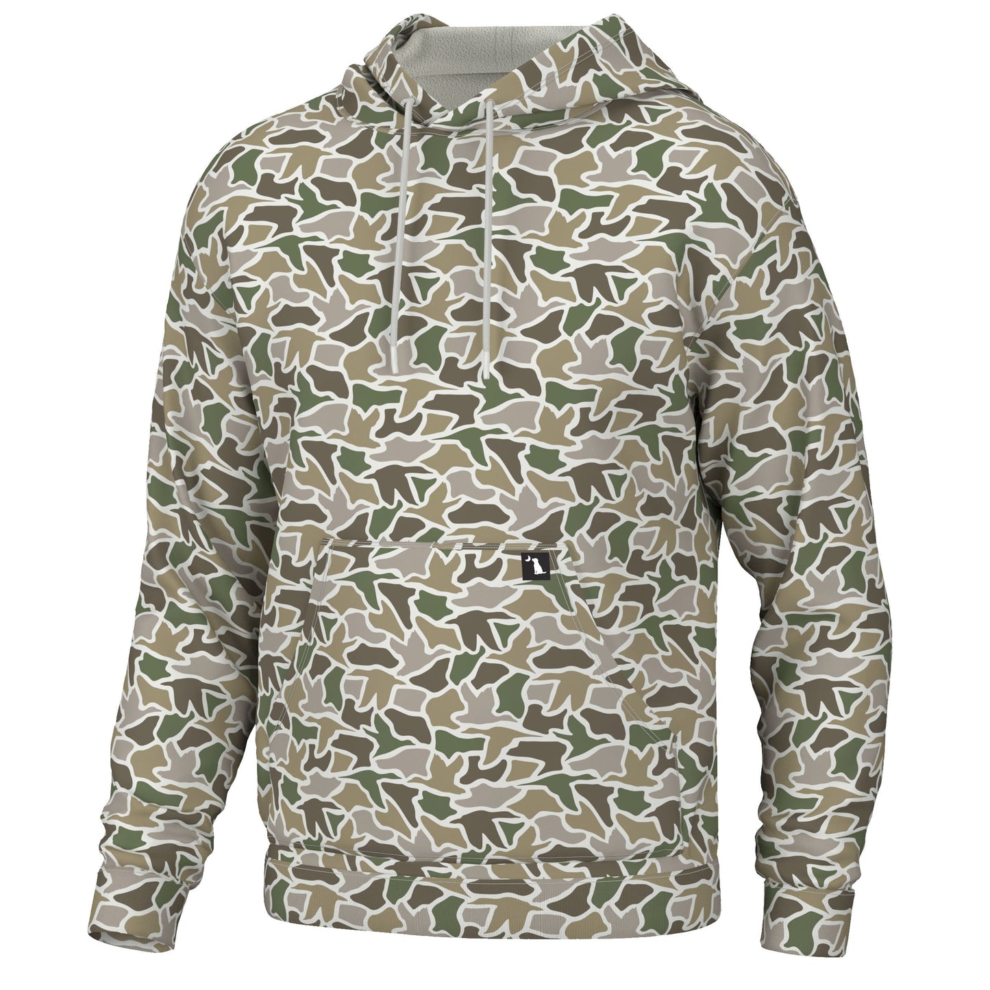 Youth Hilltop Cotton Hoodie - Duck Camo