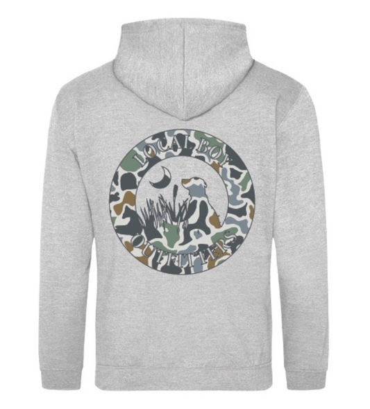 Brushwood Hoodie - Original Localflage Bluff - Heather Gray
