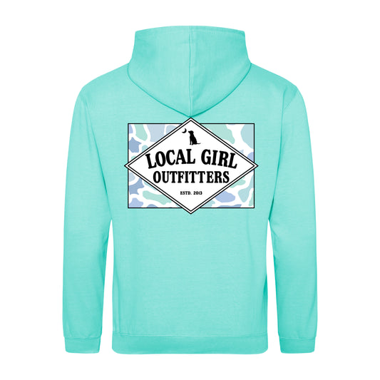 Local Girl Founder's Flag Mint LCF Hoodie