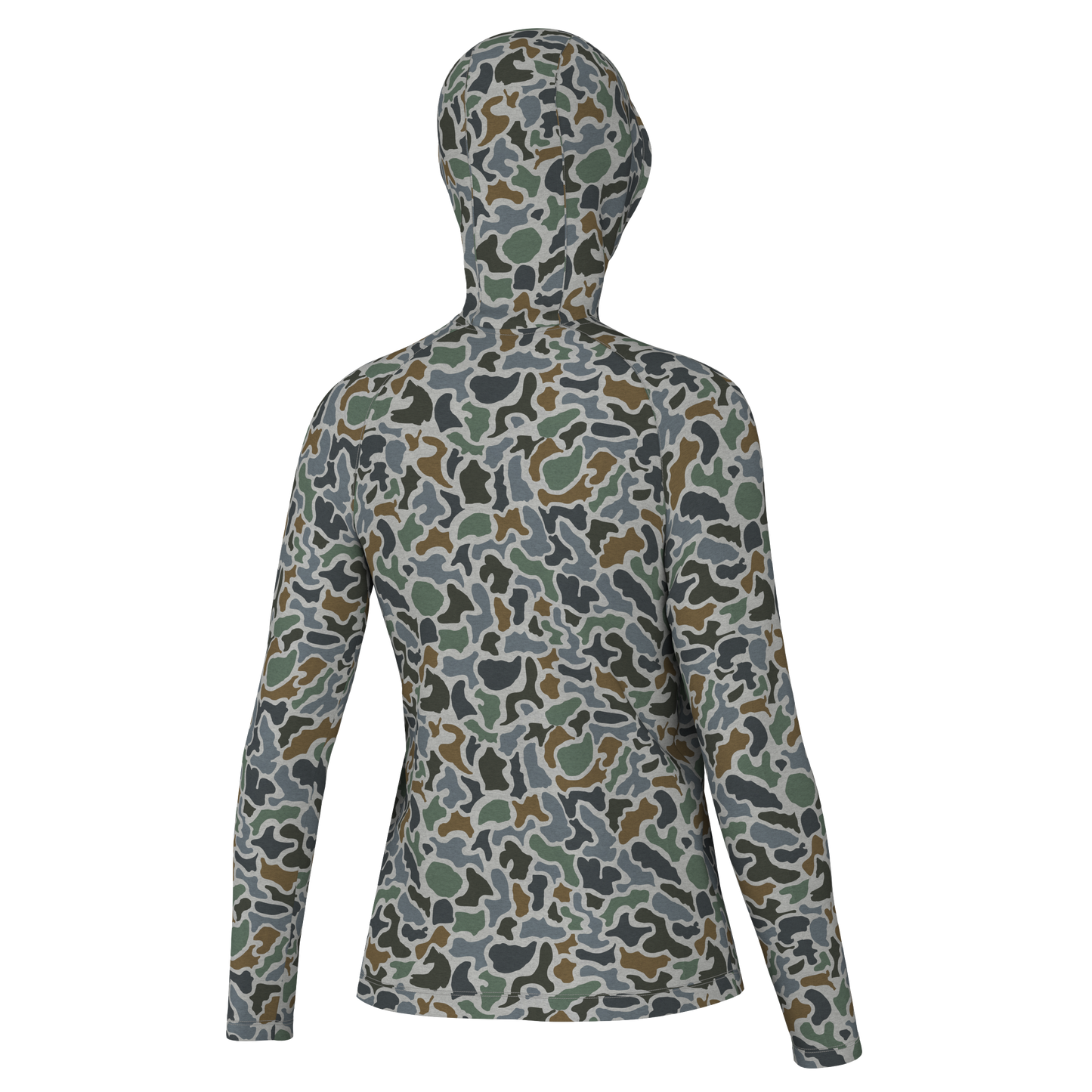 LG Heather-Blend Hoodie - Localflage Bluff