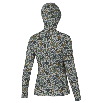 LG Heather-Blend Hoodie - Eucalyptus