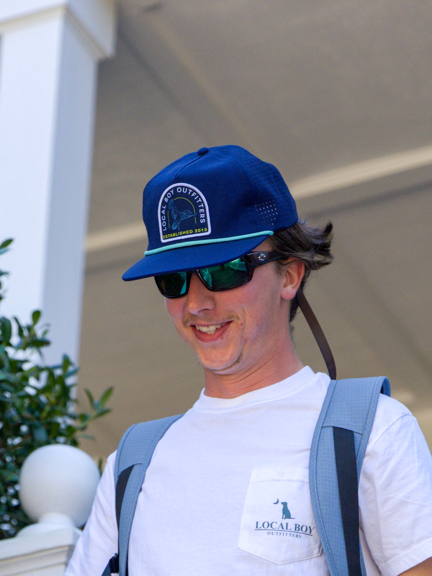 In Flight Perforated Low Profile Rope Hat