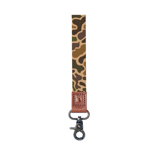 Old School Camo Wrist Lanyard