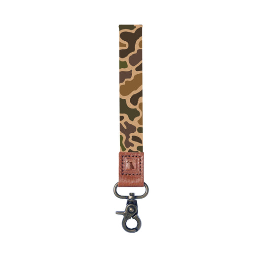Wrist Lanyard - Old School Camo