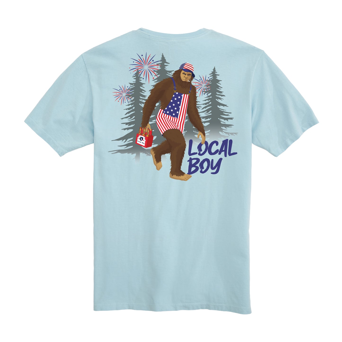 Patriotic Squatch T-Shirt