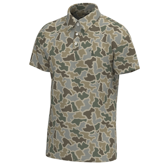 Dirty Myrtle Polo - Sand Dog & Moon Camo