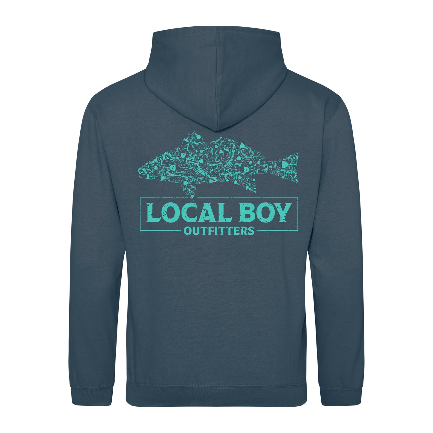 Youth Redfish Lures Cotton Hoodie