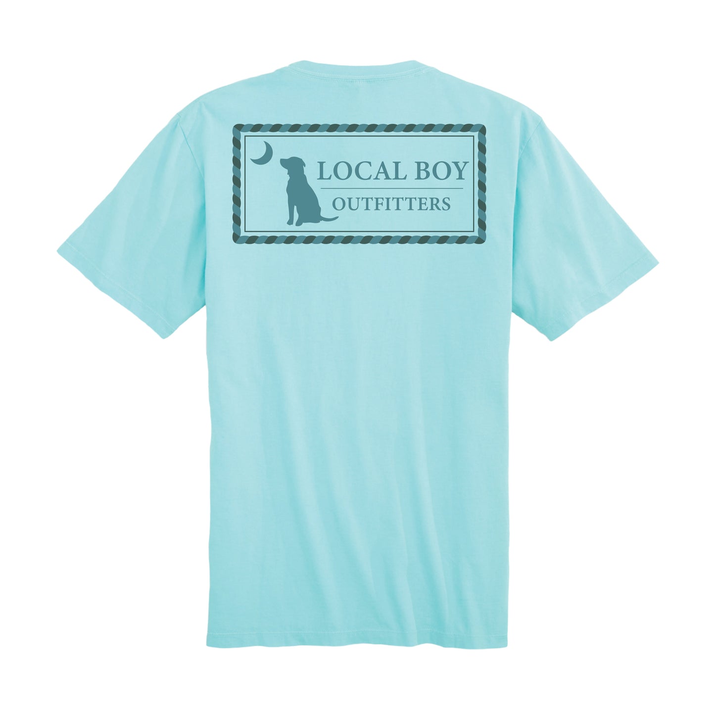 Rope Plate T-Shirt - Aqua
