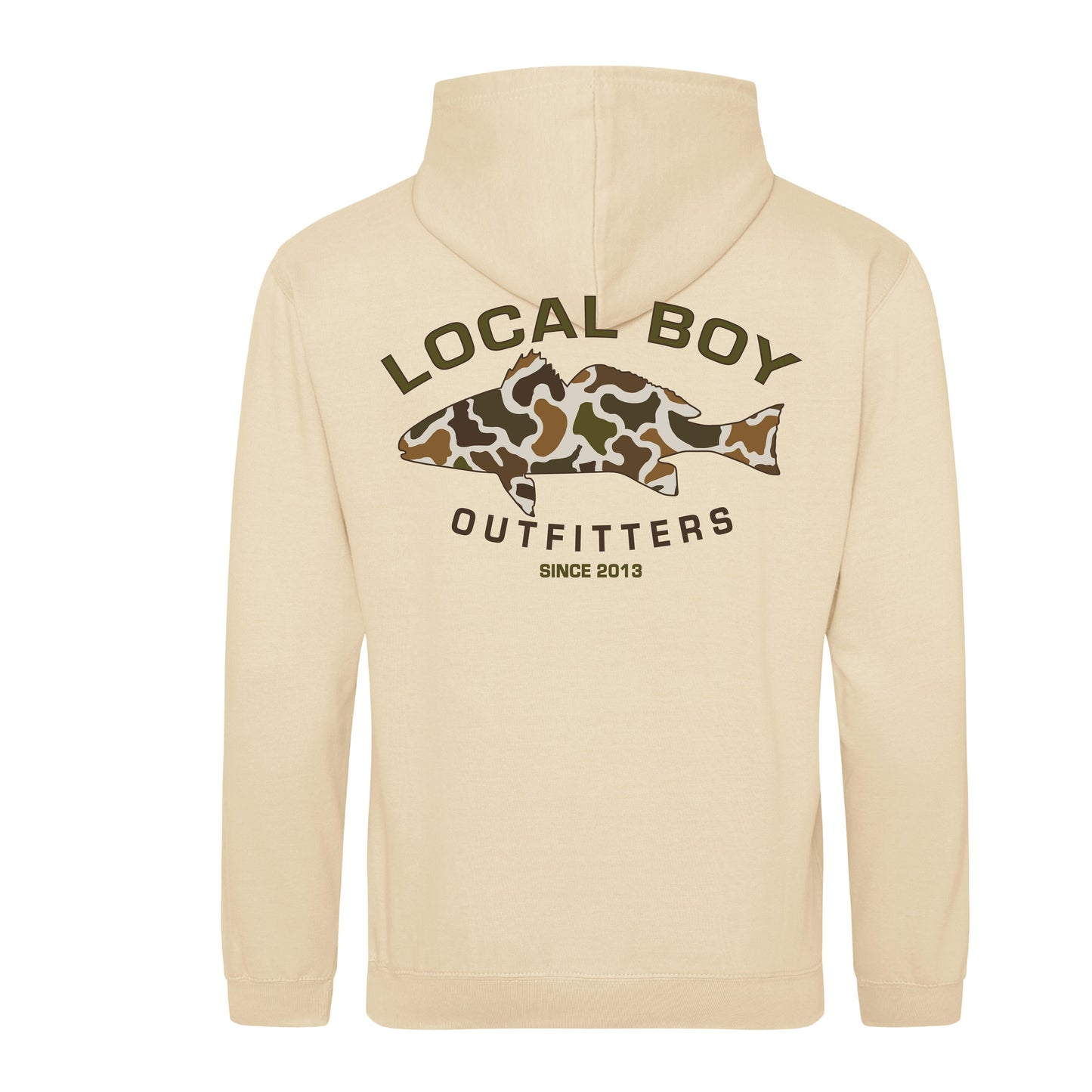 Vintage Redfish Cotton Hoodie