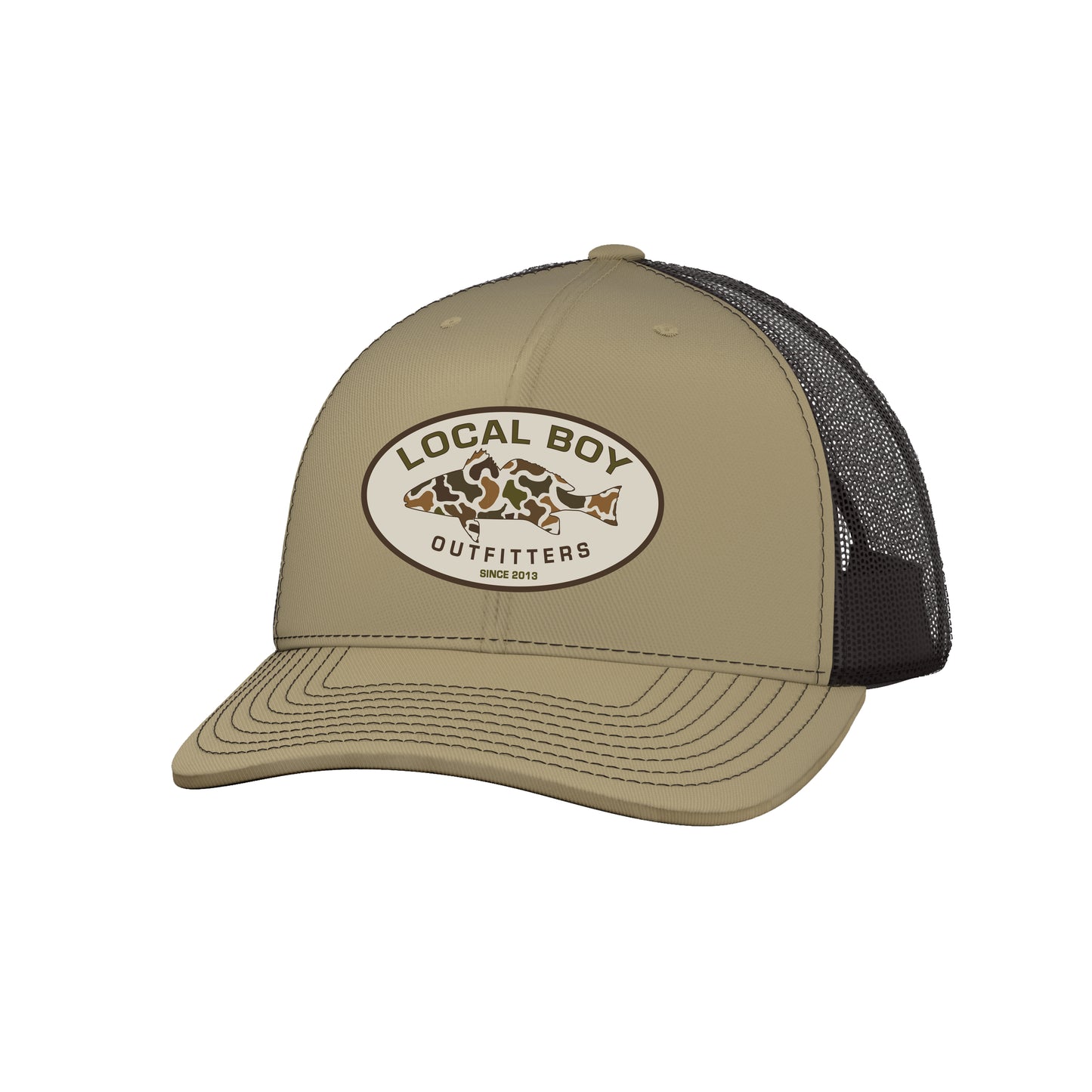 Vintage Redfish Patch Trucker Hat