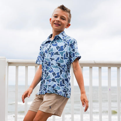 Blue Dog & Moon Camo