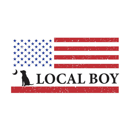 LOCAL BOY FLAG DECAL